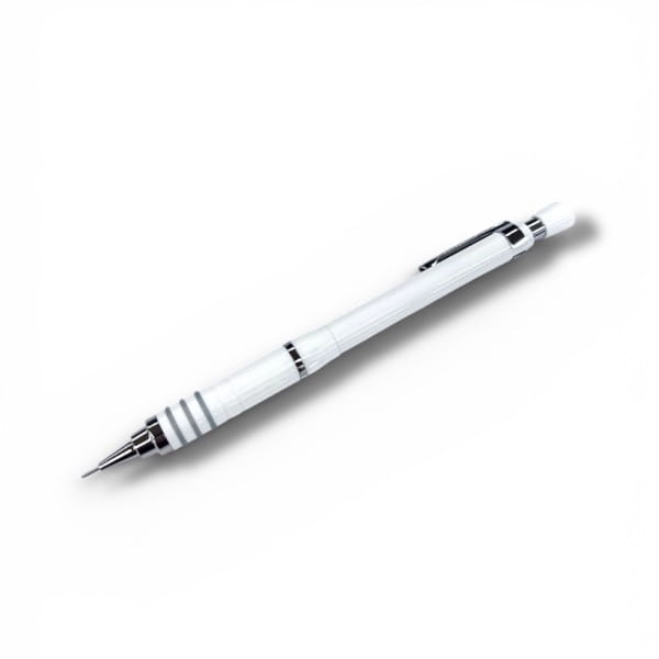 振って芯が出る低重心シャープペン（白）０．５ｍｍ