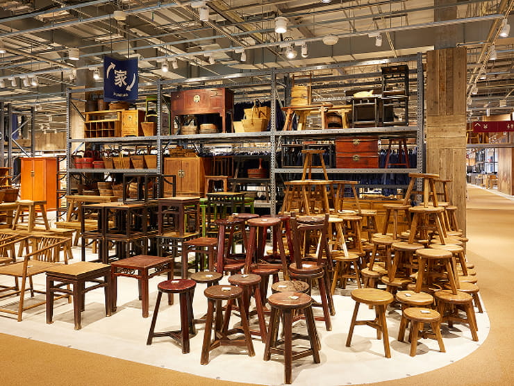 リユース品の売り場イメージ