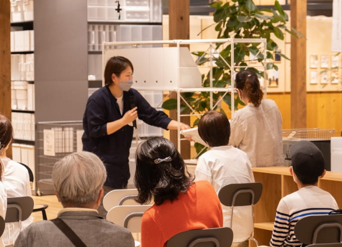 【MUJI×UR】トークイベント：災害時における地域コミュニティの役割
