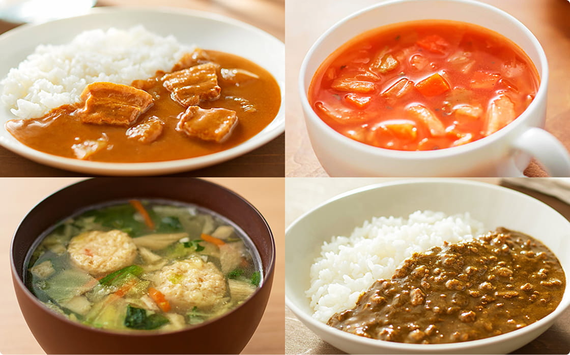 備蓄食品を選ぶポイントのイメージ