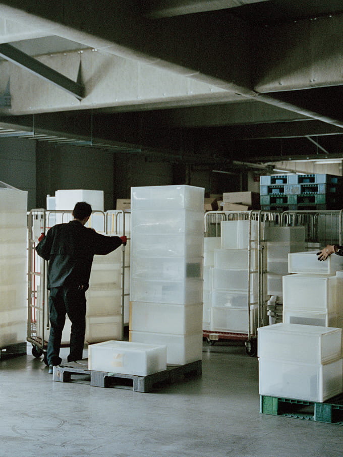 回収したプラスチック用品の画像