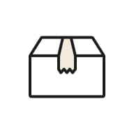 段ボールに梱包するのイメージ