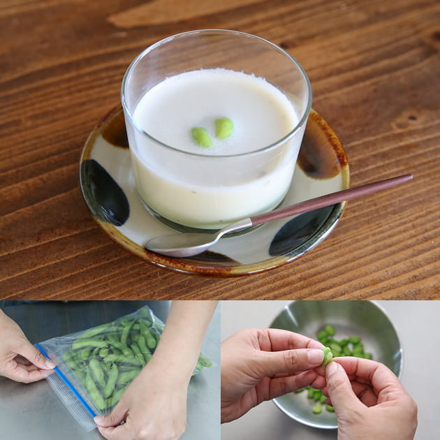 枝豆のポタージュの画像