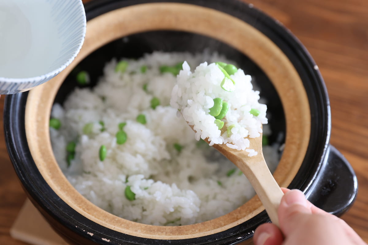 枝豆の炊き込みごはんのイメージ画像