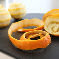 幅広く使える、柑橘の皮