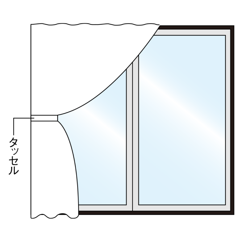 1枚（片開き）