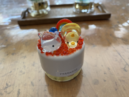 ゆきんこだるま。