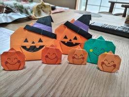 折り紙にハマってるばあば