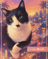 ハチワレ猫さん