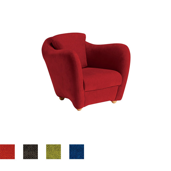 MINI MILLER ARM CHAIR Red