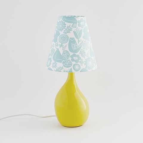 AIL VASE LAMP Yellow × Skyblue