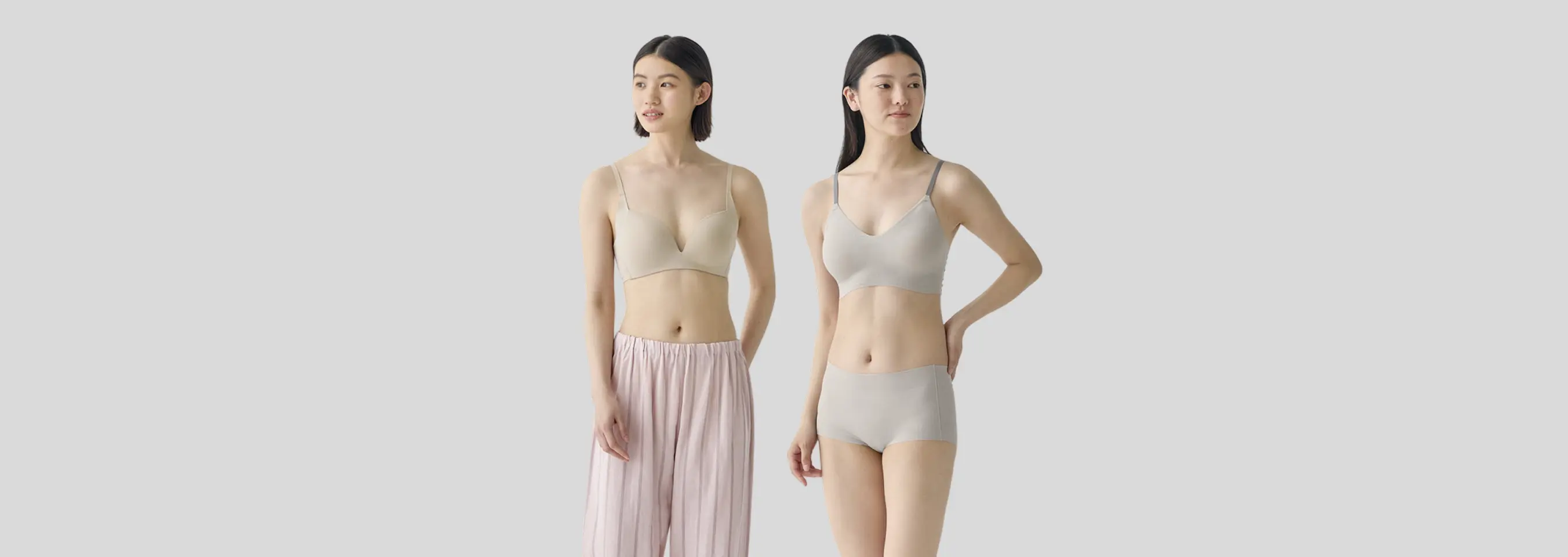 婦人下着 肌にも、心にも、気持ちよくよりそいたい。