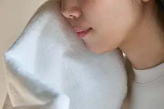 肌に気持ち良いふんわりタオルのイメージ画像