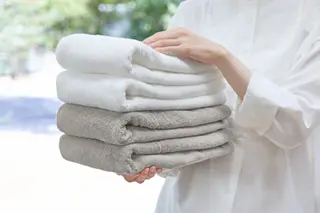 ふっくらとした定番タオルのイメージ画像