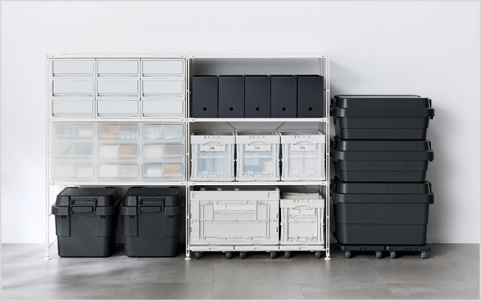 無印良品の収納用品のバナー画像