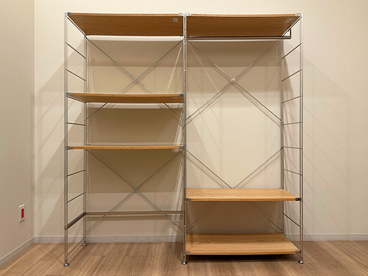 ユニットシェルフ組み替えのイメージ