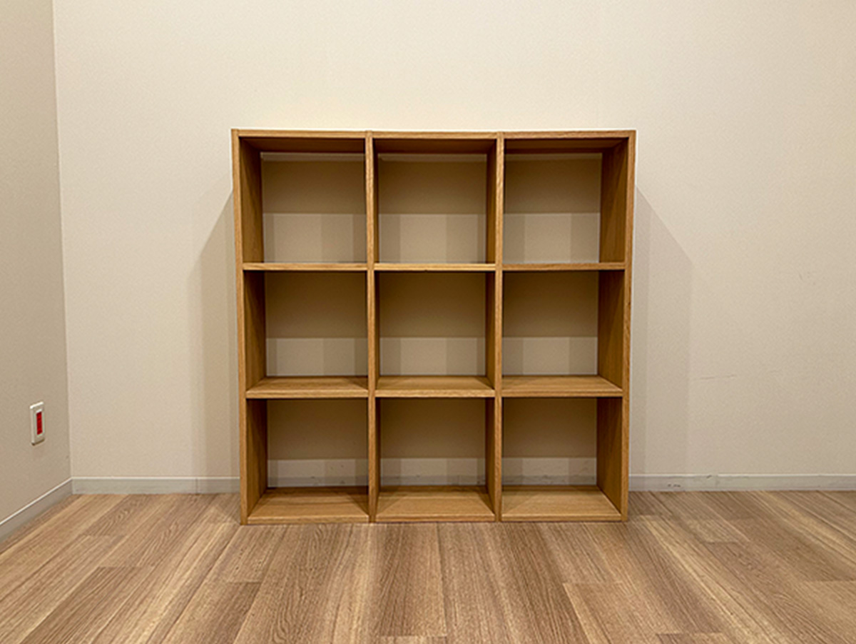 スタッキングシェルフ解体のイメージ