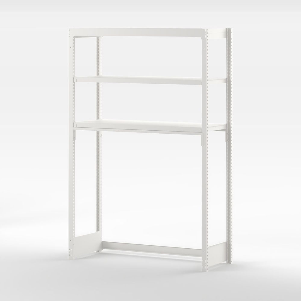 地域限定送料無料❗️ 無印良品　スチールラック✨ スチールオープンラック ワイド 中 下段解放セット – 法人向け