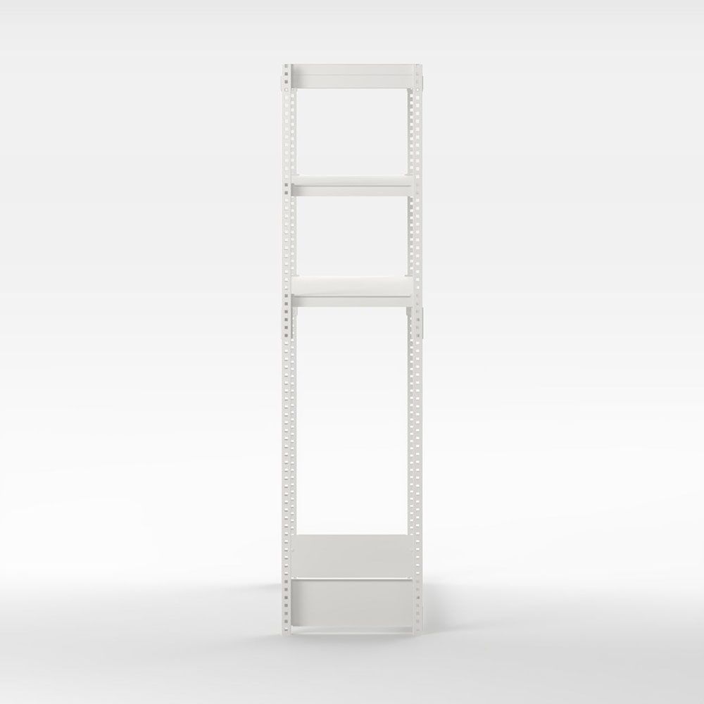 スチールオープンラック ワイド 中 下段解放セット – 法人向け空間商材