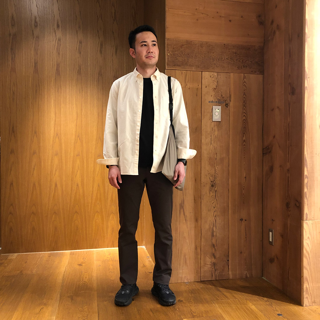71％以上節約 無印良品 縦横ストレッチチノスリムパンツ