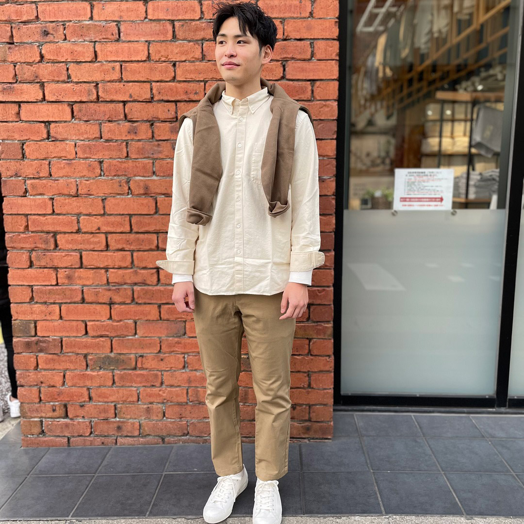 洗いざらしオックスボタンダウンシャツ 紳士ｘｓ 白 シャツ 紳士服 メンズウェア 通販 無印良品