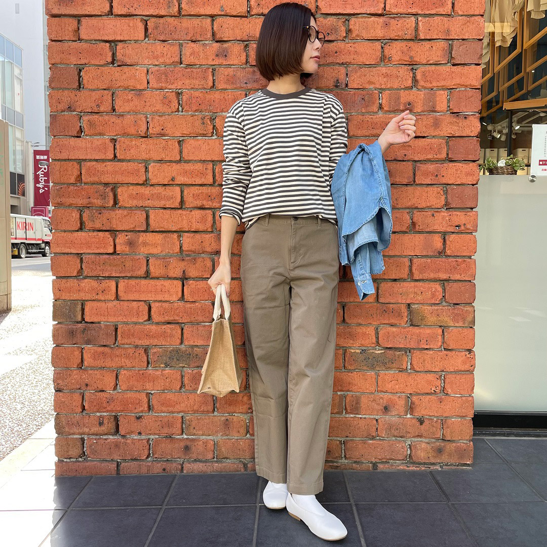 スムース編み長袖Ｔシャツ 婦人Ｍ・白 | スムース編み |Ｔシャツ・カットソー（長袖・七分袖） | 婦人・レディース 婦人 通販 | 無印良品