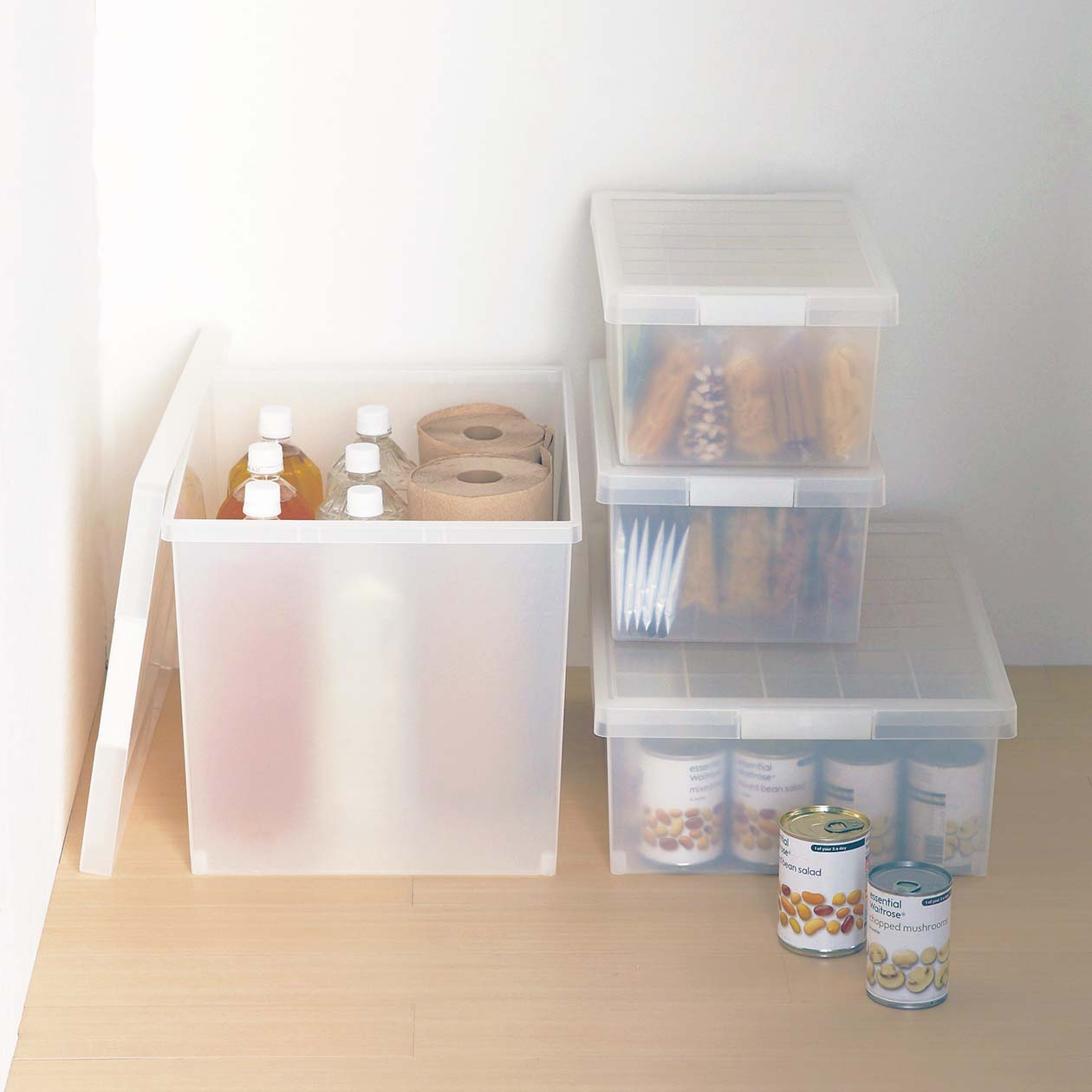 ストックの持ちかた しまいかた 無印良品
