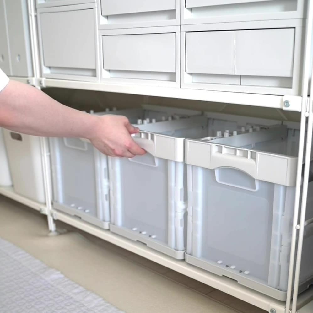 上手に取り入れたい、箱型の収納｜ 無印良品