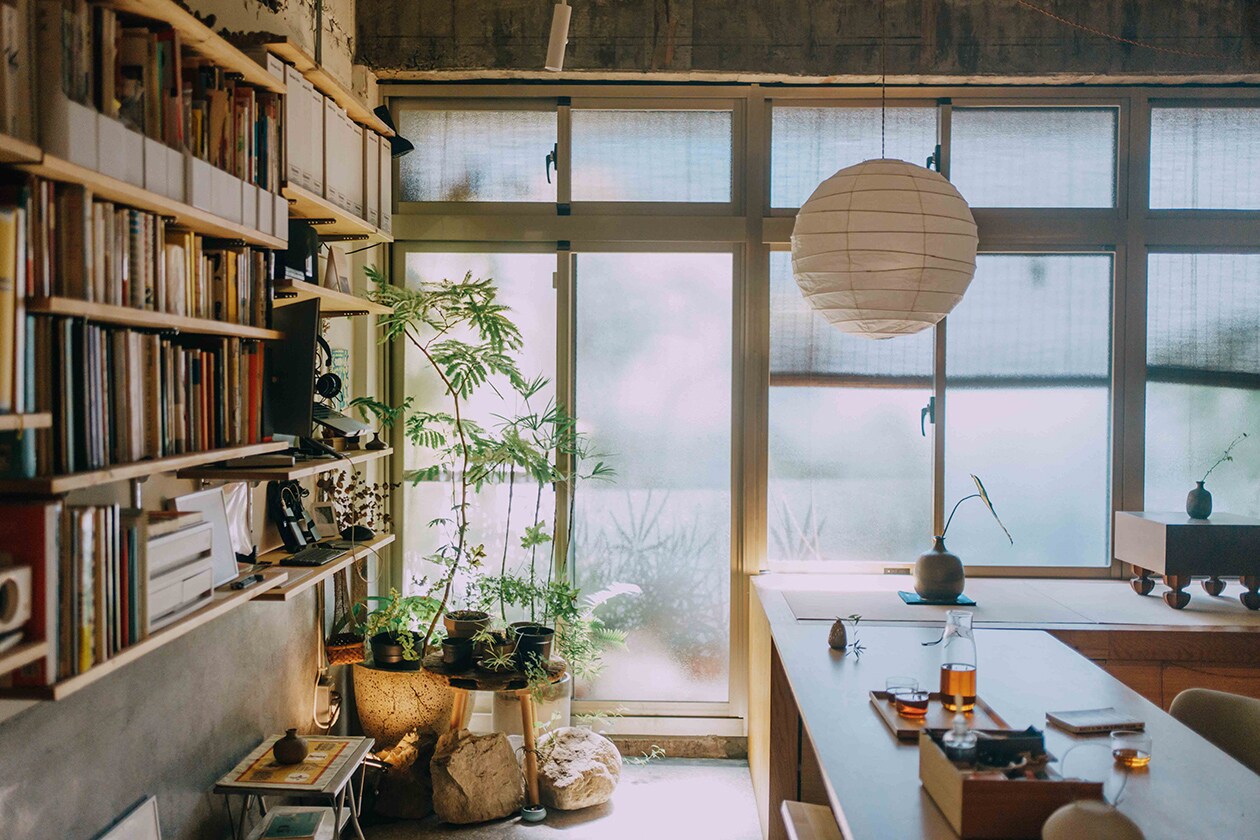 植物、アート、家具。好きなものを束ねるのは MUJIの収納です」張軒豪 