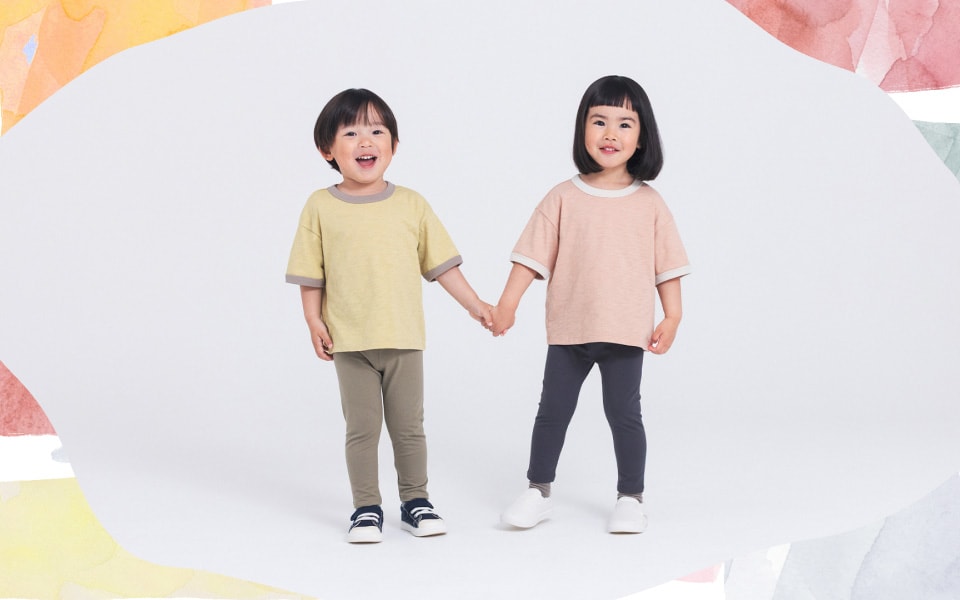 【ベビー】肌ごこちよく過ごせる秋服 こどものためのこども服