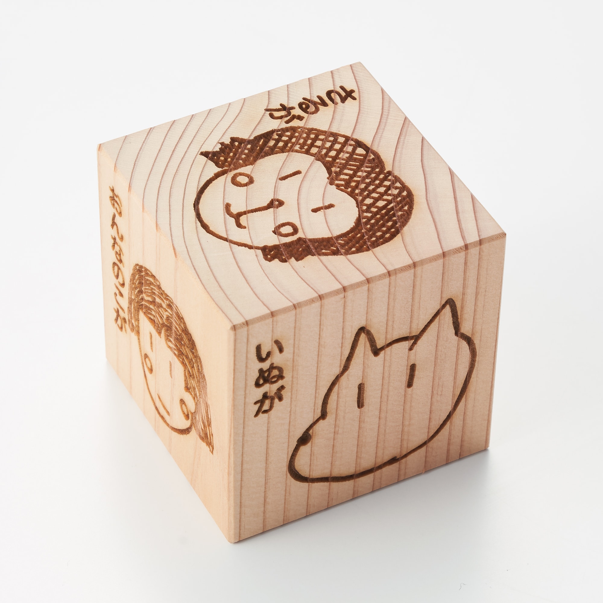 木のおもちゃ　もくもく絵本　女の子ver.