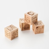 木のおもちゃ　もくもく絵本　女の子ver.