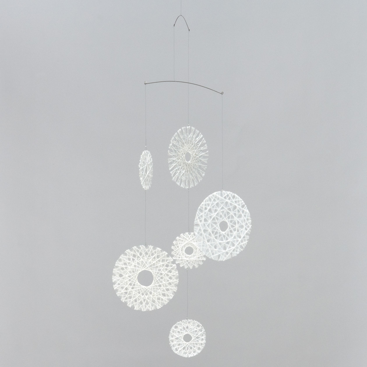 呼吸する和紙のモビール　バランスタイプ