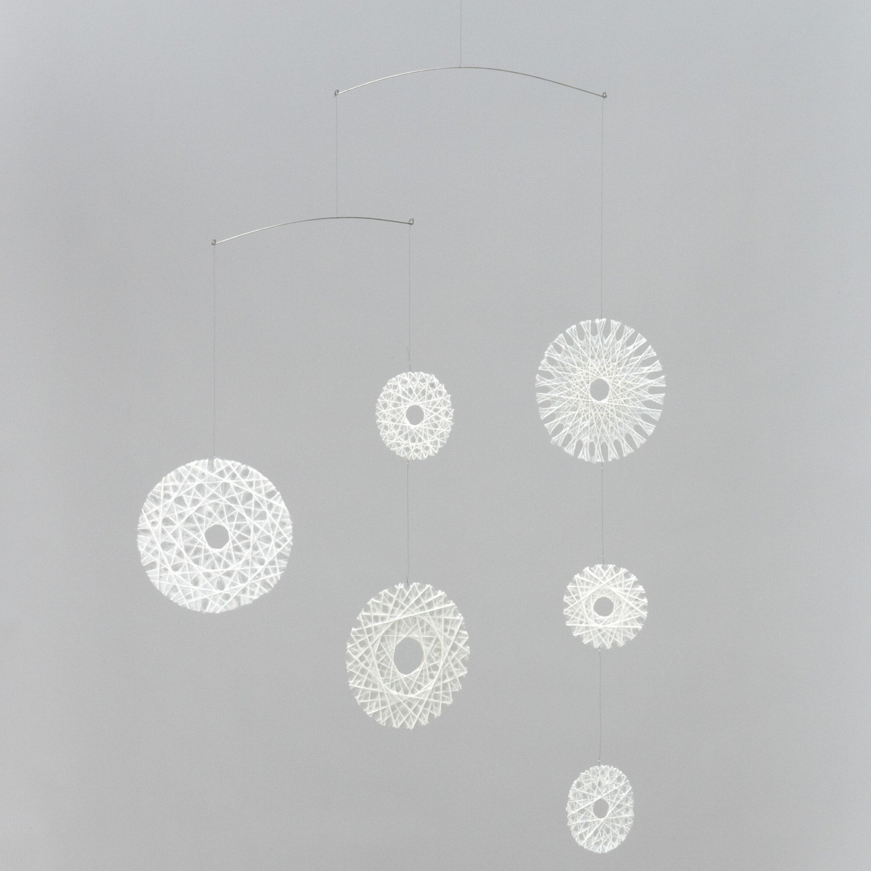 呼吸する和紙のモビール　バランスタイプ