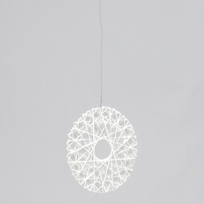 呼吸する和紙のモビール