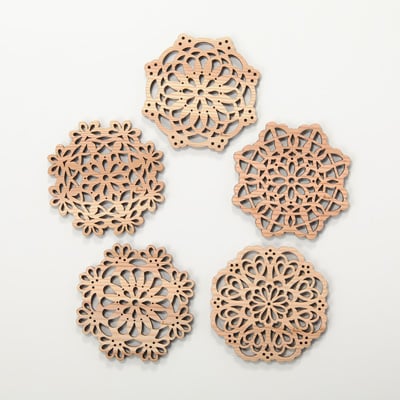 もくレース コースター Ｓ（５枚セット）