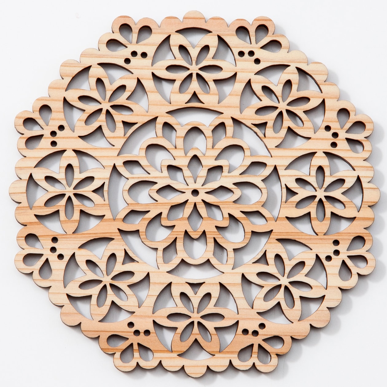 もくレース コースター M | 無印良品