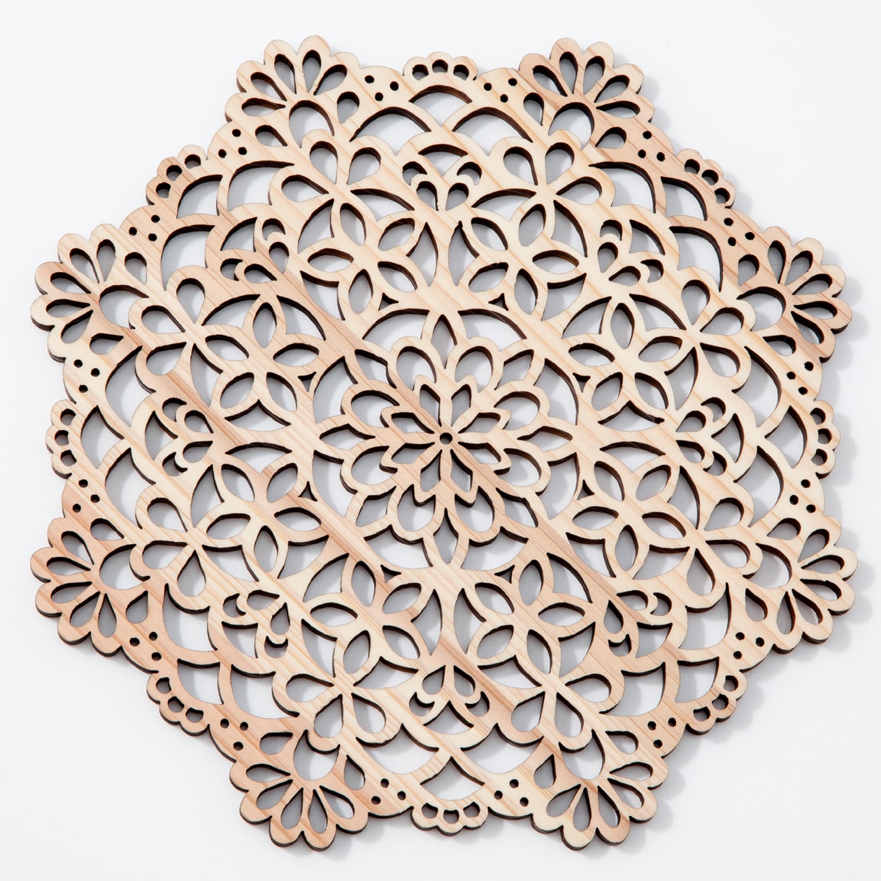 もくレース コースター L | 無印良品