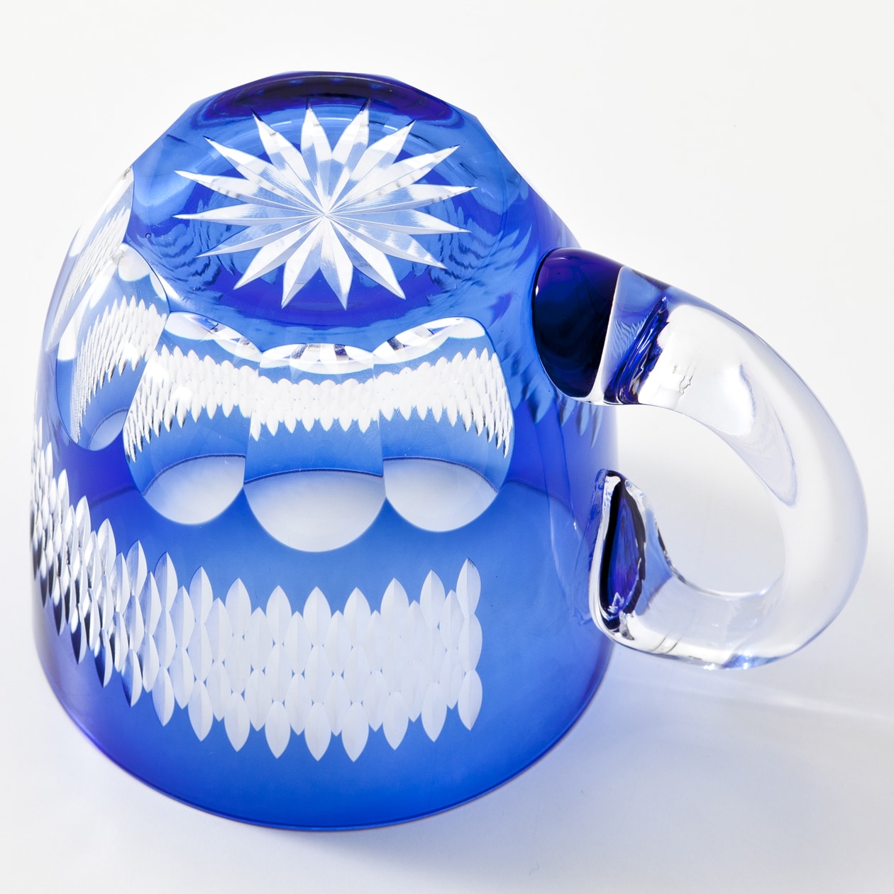 江戸切子の硝子カップ