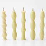 七尾の和ろうそく　ななお　こま燭台セット