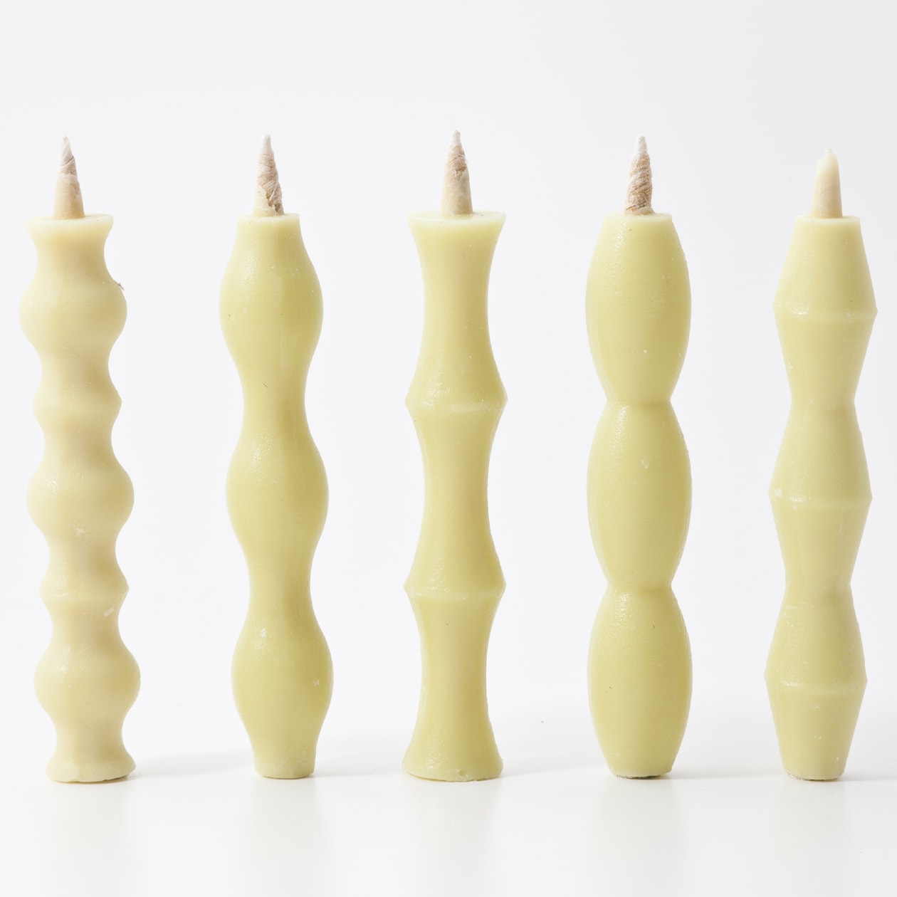 七尾の和ろうそく　ななお　こま燭台セット