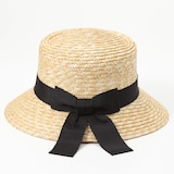 埼玉県　田中帽子の麦わら帽子「つば広（アリス）」