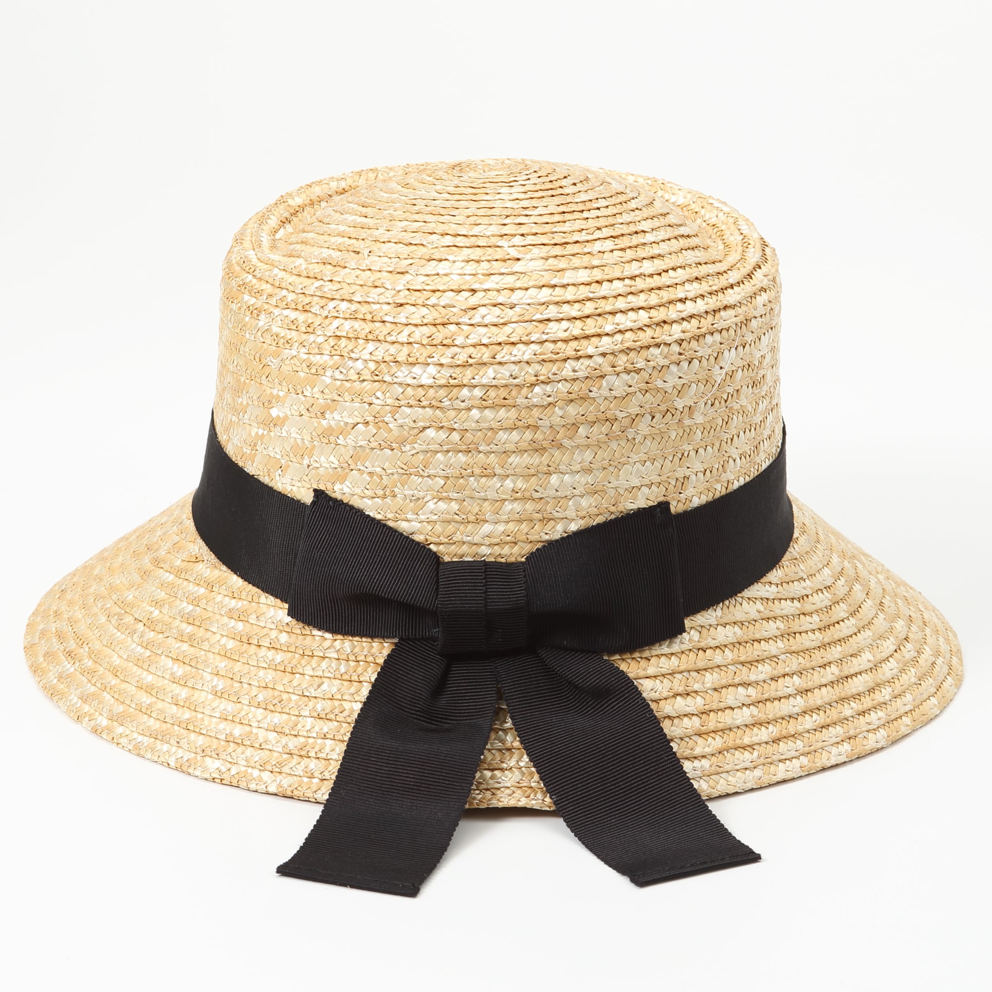 埼玉県　田中帽子の麦わら帽子「つば広（アリス）」