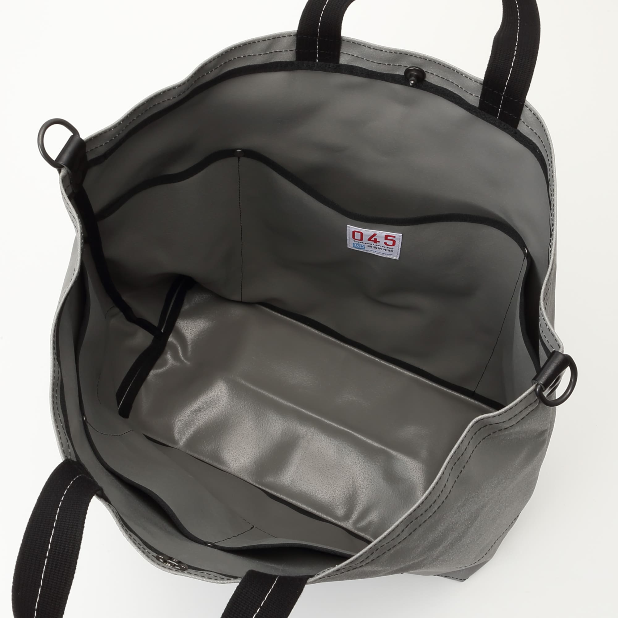 横濱帆布鞄 A グレー（森野艦船帆布）