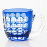 江戸切子の硝子カップ