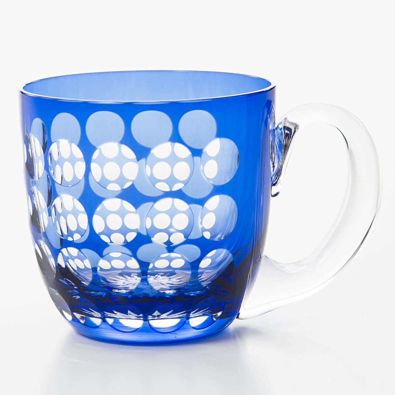 江戸切子の硝子カップ