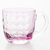 江戸切子の硝子カップ