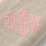 こぎん刺し　ブックカバー