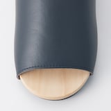 木のルームシューズ　黒M（23.5～25ｃｍ）