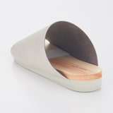 木のルームシューズ  グレーM（23.5～25ｃｍ）